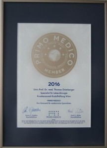 PRIMO MEDICO - Siegel 2016 - Prof. Grünberger