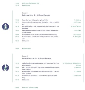 Symposium Programm für Mediziner