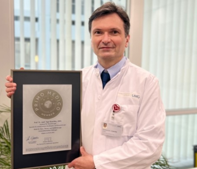 Prof. Dr. med. Ingo Kutschka: Spezialist für Kardiochirurgie neues Mitglied im PRIMO MEDICO Netzwerk