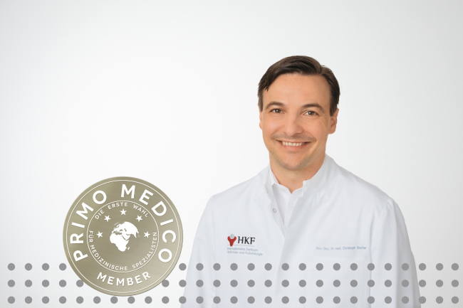 Prof. Dr. med. Christoph Becher, Spezialist für Kniechirurgie, erneut als Mitglied im PRIMO MEDICO Netzwerk bestätigt!
