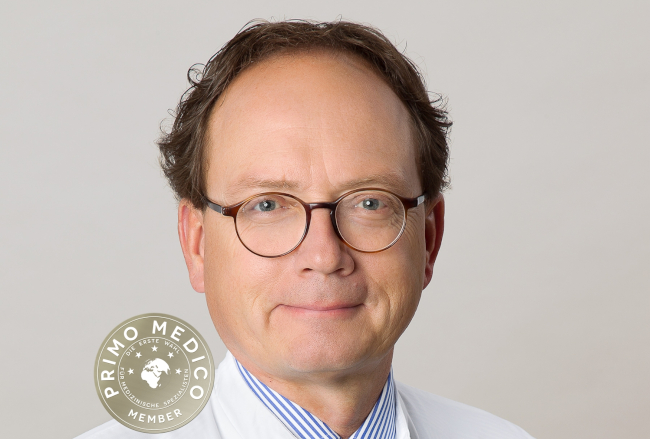 Prof. Dr. Uwe Nixdorff  - 2023 - Prävention, Vorsorge, Diagnostik PRIMO MEDICO Mitgliedschaft bestätigt!