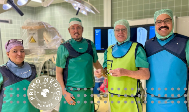 Neuer Vascular Access Center (VAC) für sichere Gefäßzugänge: Dr. László Pintér und Team
