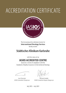 IASIOS: International Accreditation System for Interventional Oncology Services 